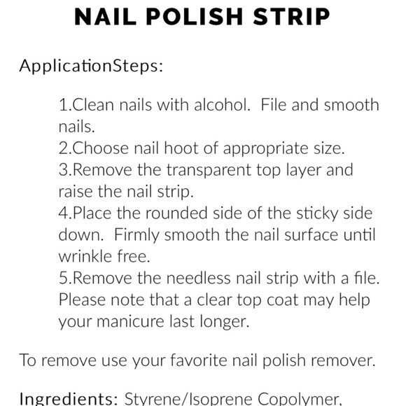 Nail strips - Picture 2 of 3